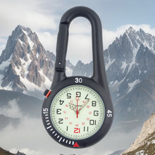 登山扣表学生表背包挂表钥匙扣表老人怀表夜光护士表工人裤头腰表