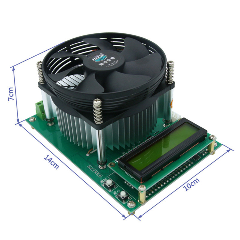 Utilized constant current electronic load 18650 battery battery battery USB mobile power aging discharge capacity detector