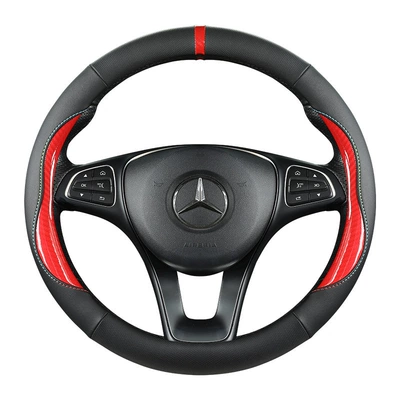 Steering wheel cover, Amazon's Best-Selling Leather-Stitched Steering