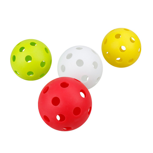 72mm super soft pickleball EVA injection molded 26-hole hole ball floating floor plastic practice baseball