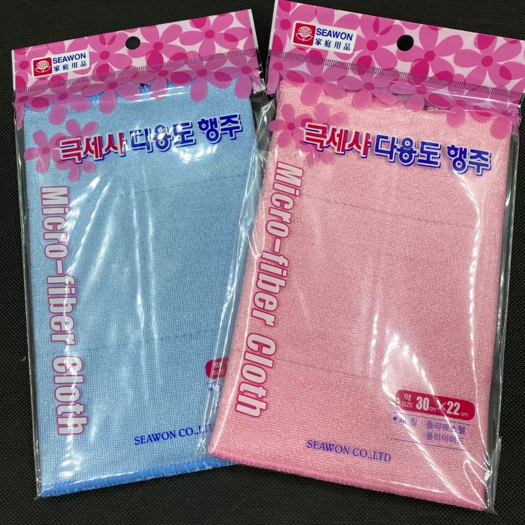 한국 수입 가정용 면 걸레 주방 청소 수세미 행주 가사 걸레 행주