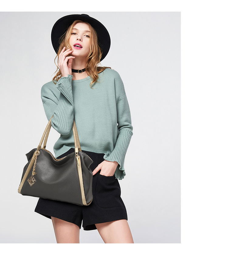 2024 New Fashion Middle aged Women's Versatile One Shoulder Crossbody Handheld Large Capacity Soft Leather Mom's Bag_voghion.com