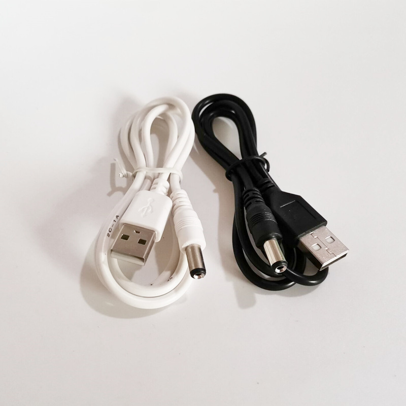 USB to Dc5.5*2.1Mm 1A Elbow Cable Charging Cable USB to Dc Cable 2A Round Hole Router Adapter