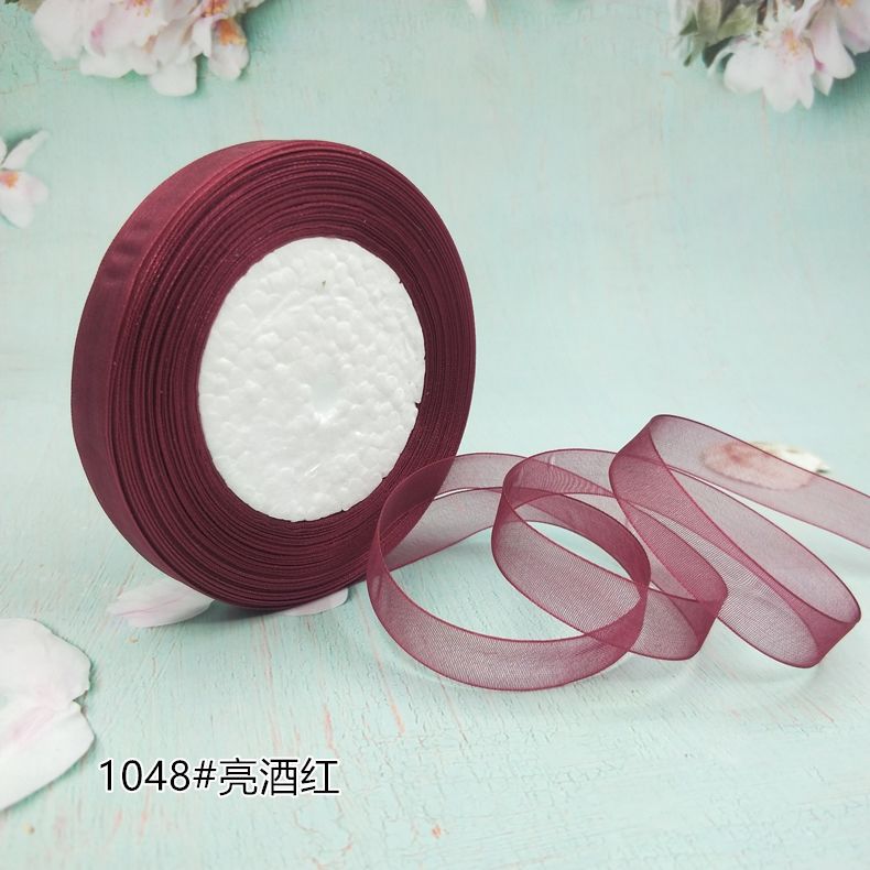 Cinta de nieve 2cm cinta arco tocado hecho a mano caja de regalo embalaje cinta al por mayor