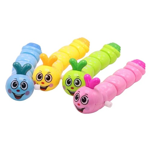 Infant and toddler wind-up caterpillar creative cartoon clockwork swinging caterpillar children's nostalgic educational animal small toy