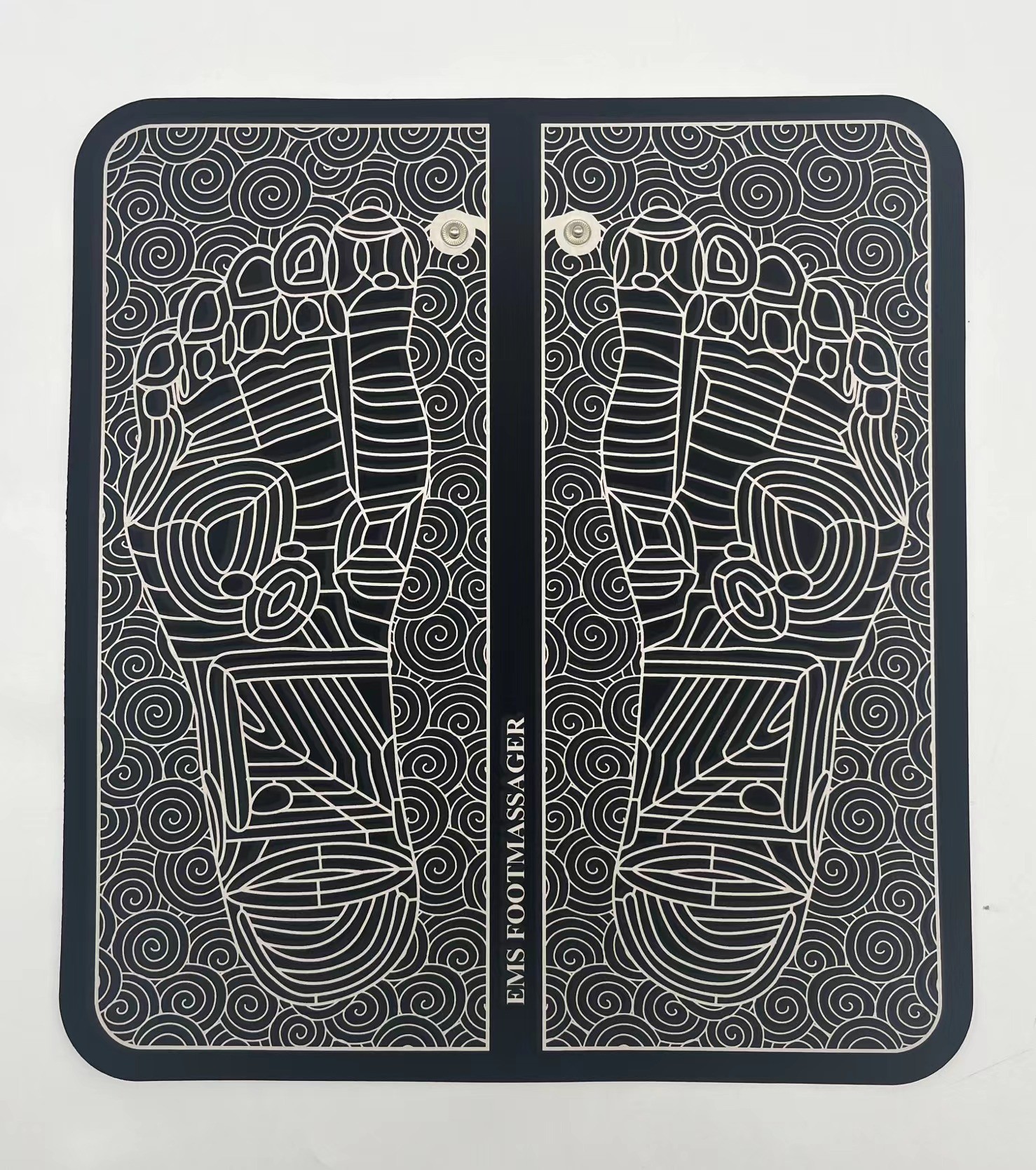 Masajeador de pies EMS con impulsos, almohadilla de fisioterapia, recargable USB