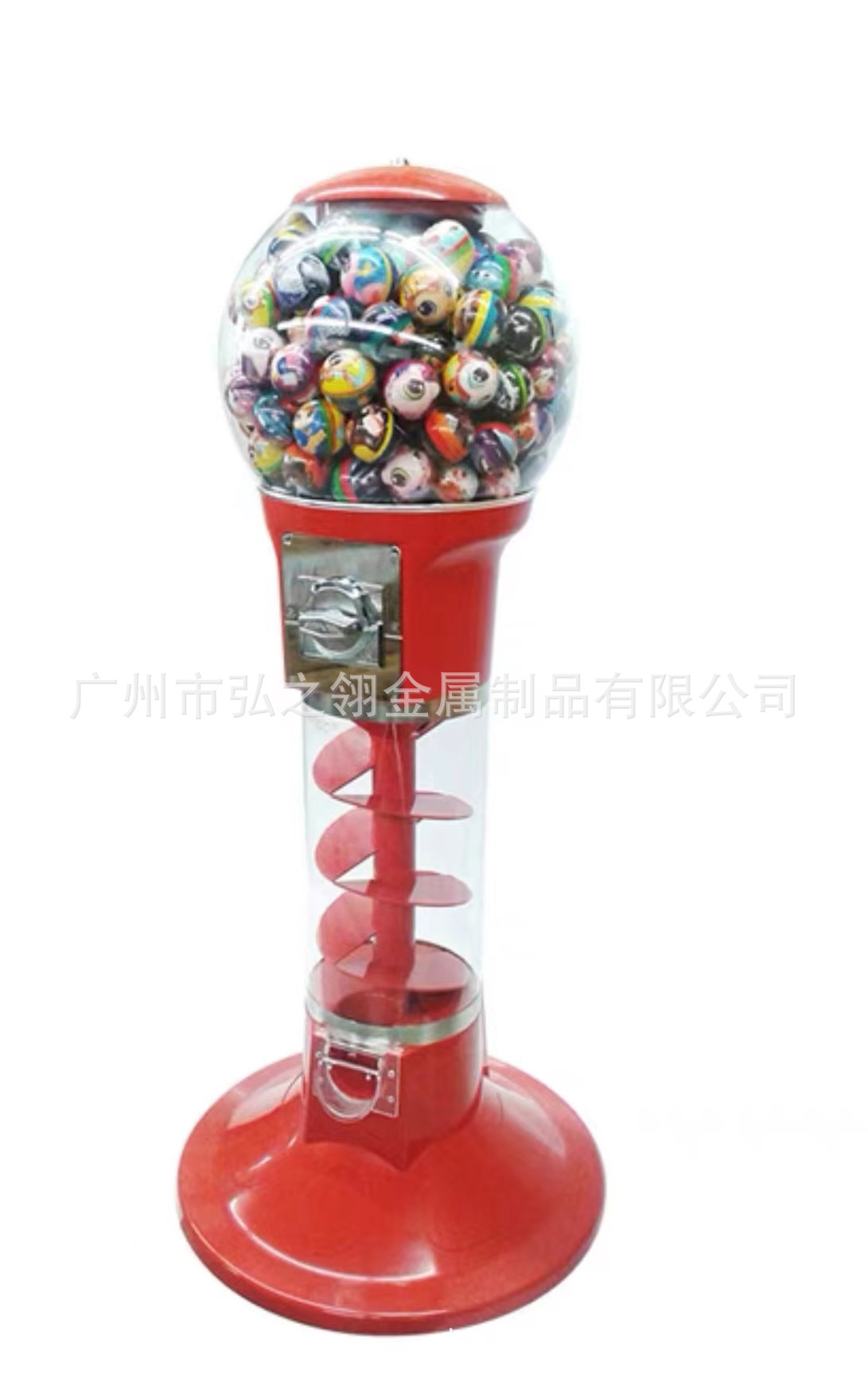 Máquina de gashapon grande Accesorios de lotería de escritorio comercial Cápsula de café Caja ciega Ghapon retorcido Bola elástica Máquina de agarre de muñeca