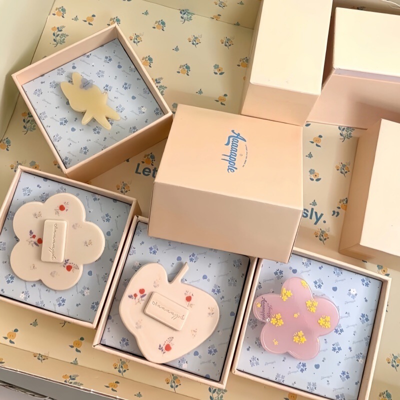 Zhao Lusi's Birthday Party Live Broadcast Same Style Apple Hairpin Side 2025 New Hair Accessories Fashionable Versatile Hairpin Zhao Lusi's Birthday Party Live Broadcast Same Style Apple Hairpin Side 2025 New Hair Accessories Fashionable Versatile Hairpin