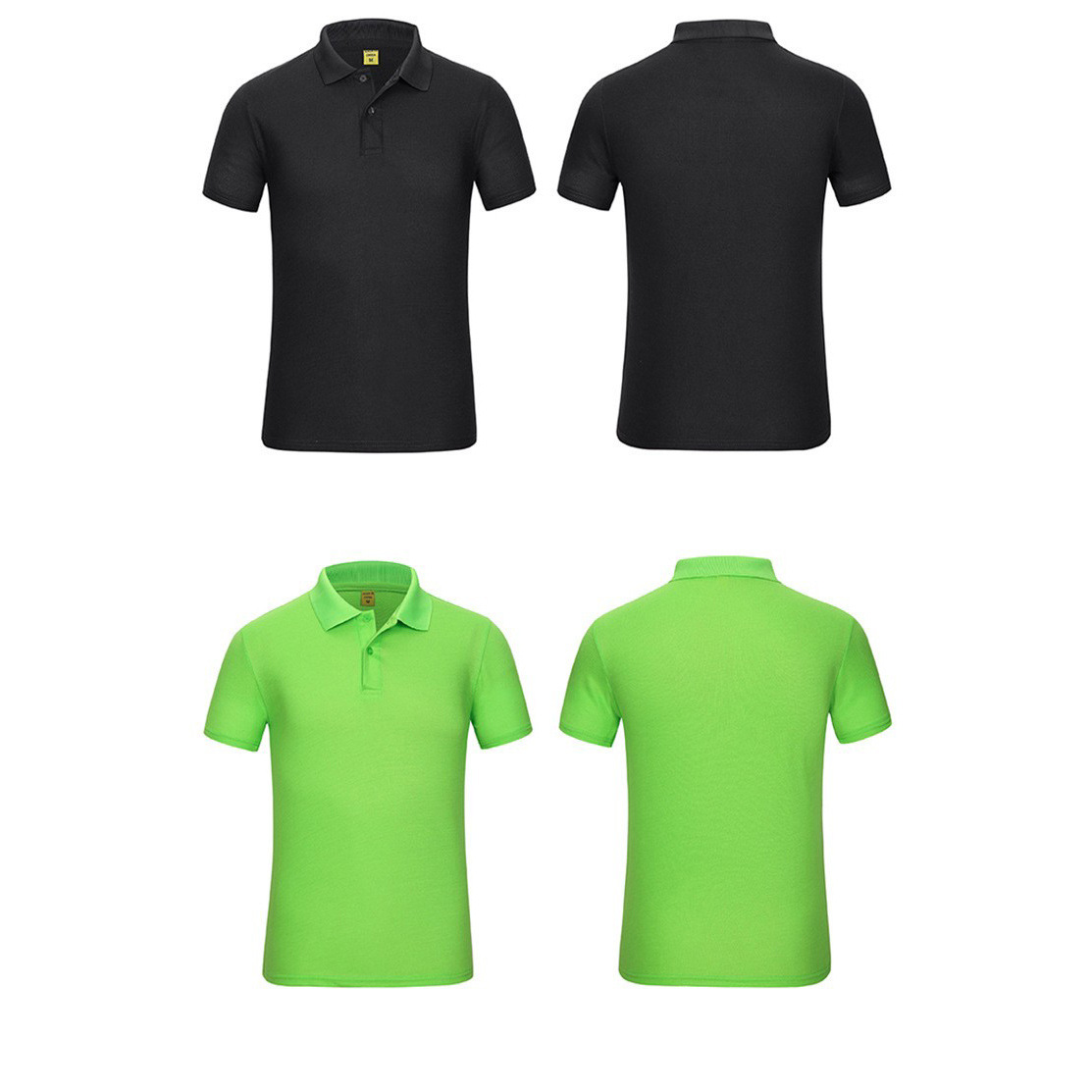 Camisa POLO de manga corta europea para hombre, tops de solapa juvenil personalizados, ropa de trabajo, regalos promocionales, polo, personalización