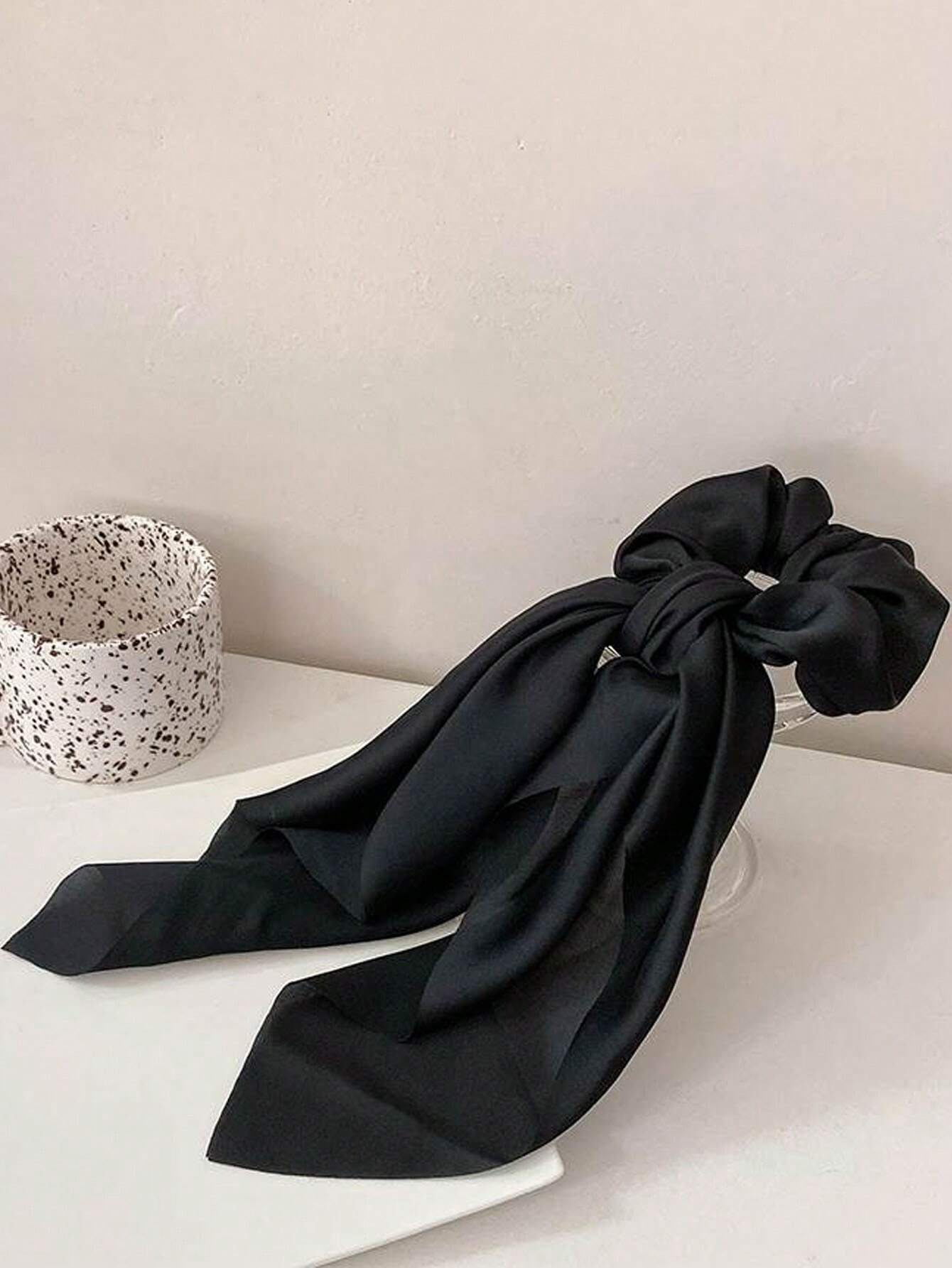 20g Weight Hair Tie Hair Accessories Type 1 Piece Quantity Casual, Holiday, Daily Occasion Cloth Material Solid Color Pattern All Seasons Season Women's Gender Elegant, Cute, Simple Style, Classic Style, New Style Style Elegant Cute Simple Style Women's Solid Color Cloth Hair Tie 6