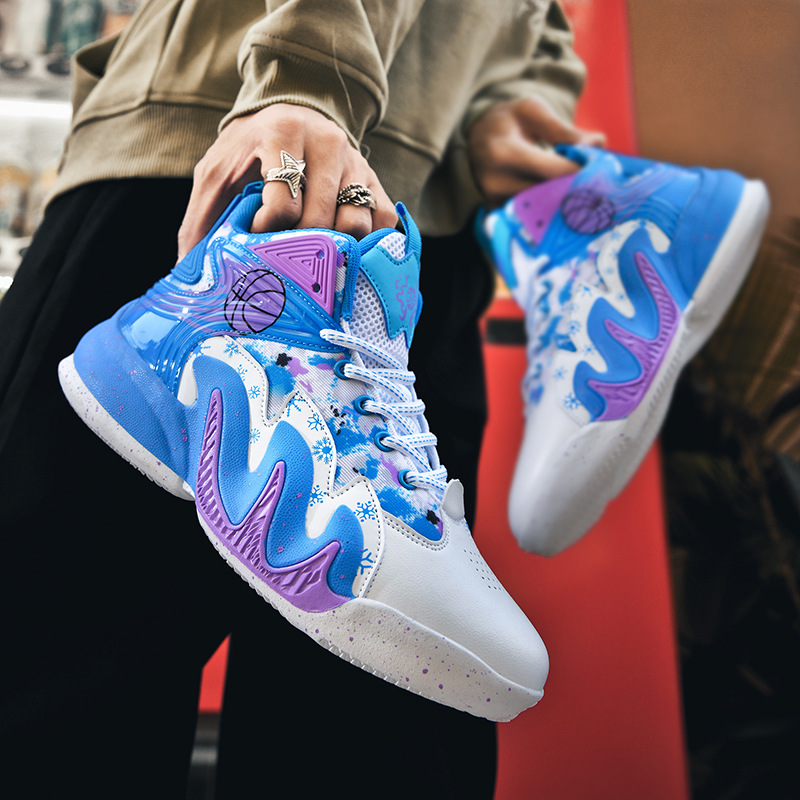 Neu Basketball schuhe männer der grundschule laufschuhe tatsächlichen zement boden turnschuhe_voghion.com