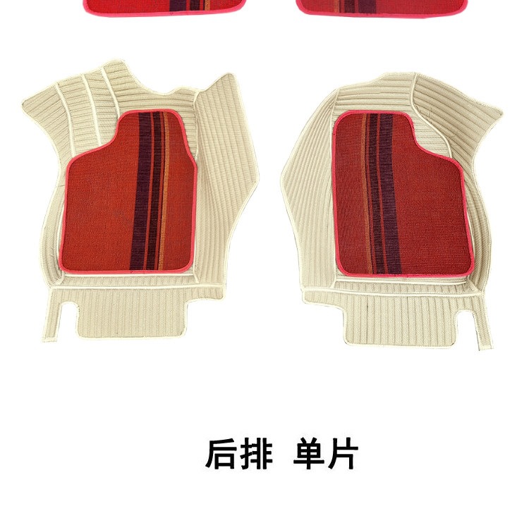 Suitable for car floor mats, universal for four-seater vehicles, driver's side carpet, luxury floor mat, single-layer anti-dirt and anti-slip protective mat