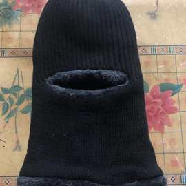 冬天现货绣花韩缎纹春季平顶保暖通用单色短檐针织帽