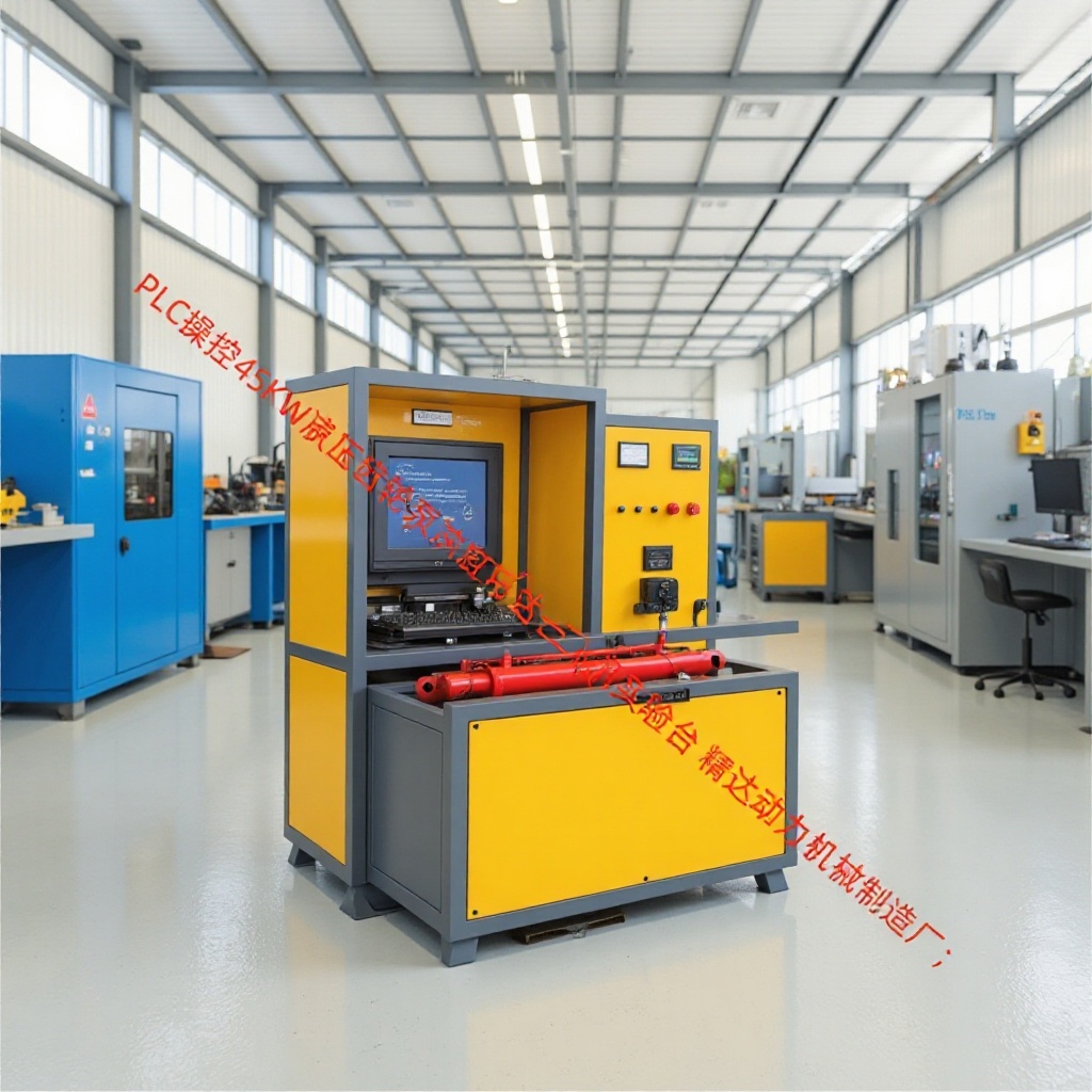 Hydraulic oil pump test bench HP75KW液压油泵缸分配阀试验台