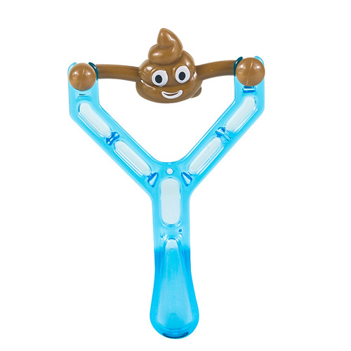 Toy wholesale creative catapult poop slingshot poop vent trick funny novelty children's toys decompression gift