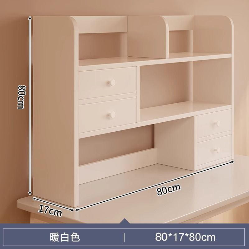 书架桌面置物架学生简易置物架多层架子办公室卧室桌上小型收纳架|undefined