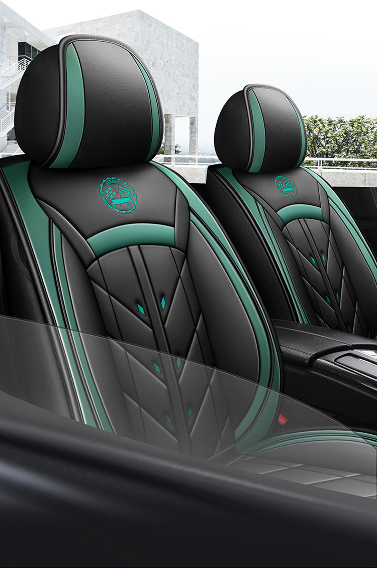 Car Seat Cushion Covers, Full Surround, Universal for All Seasons, New Leather Seat Covers, Linen Leather Seat Cushions, Wholesale