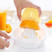 玻璃手动柠檬器榨汁器榨汁杯家用压榨橙子榨汁机汁压水果原汁橙汁