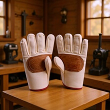 铁路手套斜纹布全棉复合加厚隔热防烫掌心加厚结实耐用不开线劳保