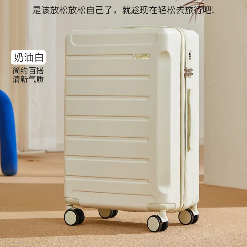 行李箱男女学生大容量拉杆箱万向轮学生登机密码皮箱子复古旅行箱|undefined