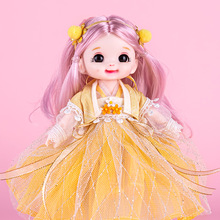 工厂直供17厘米汉服民族古风女孩换装公主洋娃娃儿童生日礼物玩具