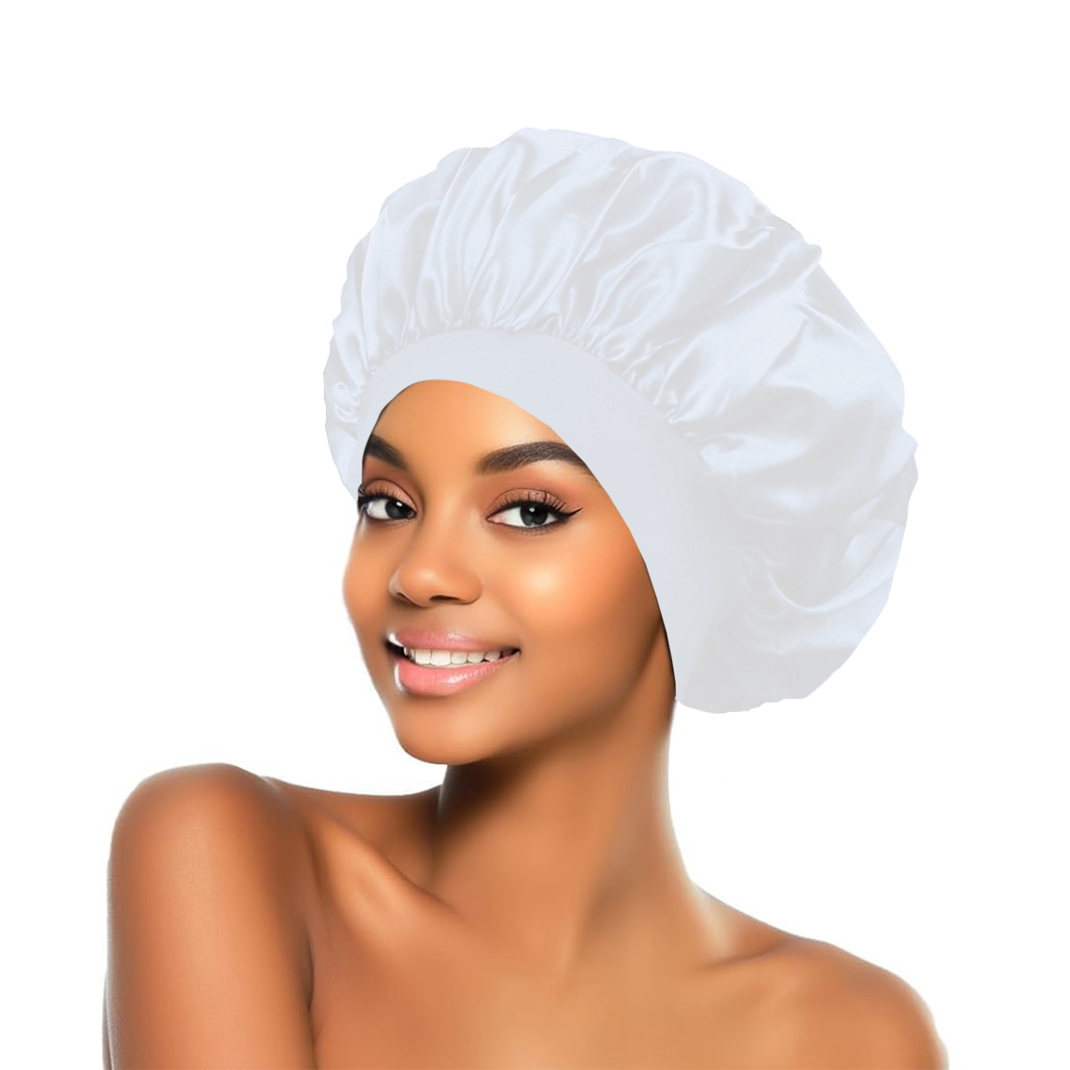 Alta elasticidad transfronteriza cuidado del cabello Sombrero Sombrero de maternidad Paquete turbante Belleza Sombrero de baño para mujeres Cuidado de alta gama Sombrero de noche