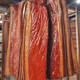 四川腊肉香肠湖南柴火柏树烟熏腊肠猪脸腊鸭腊鱼中条土猪肉