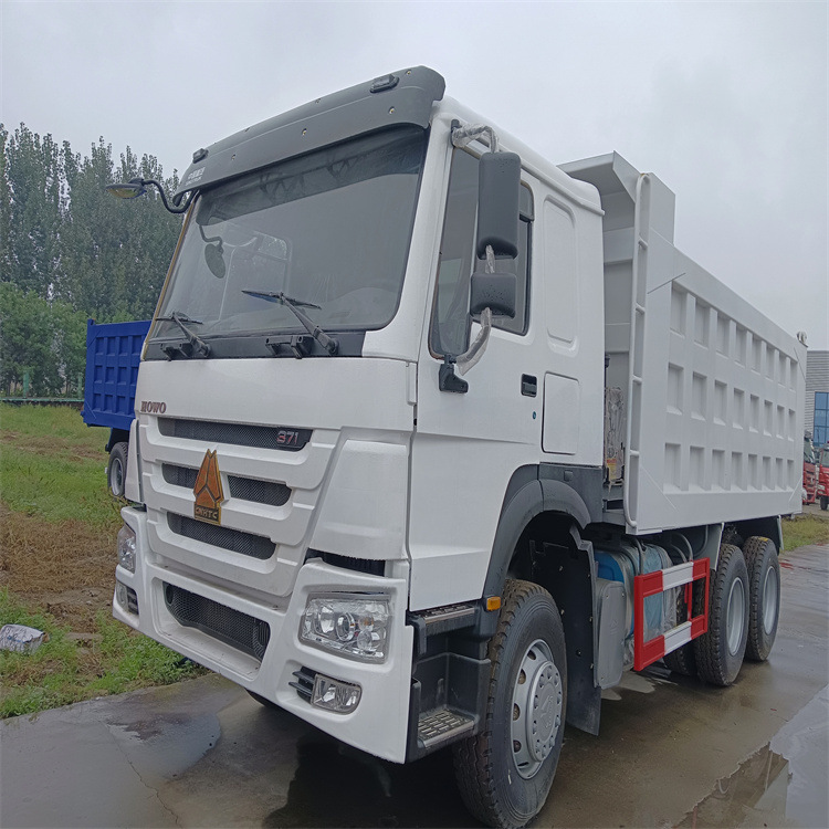 销售后八二手自卸车豪沃6X4自卸车 双桥渣土工程翻斗