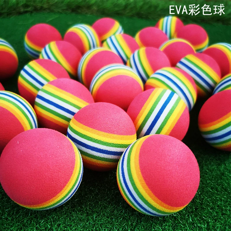 Rainbow sponge practice, high playground indoor, toy from foam
