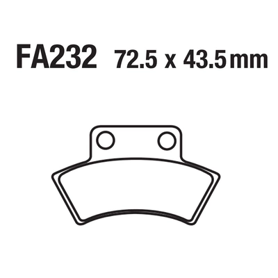 Fa232 9010-0803A0 – Tormoz supportları