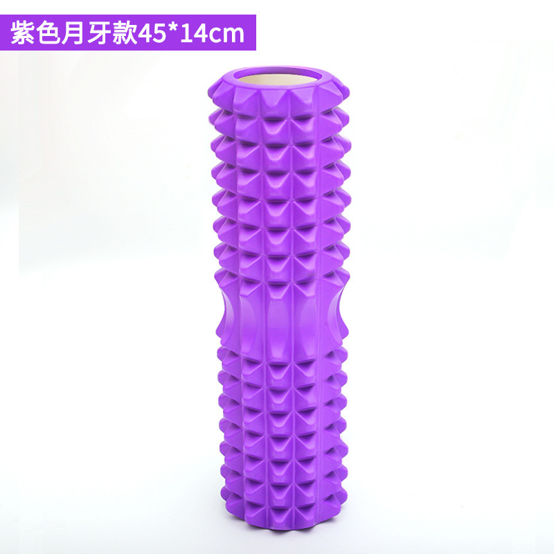 メーカー45cmフィットネスフォームシャフト筋肉リラックスローリングヨガコラム狼牙棒ローラー初心者マッサージ脚|undefined