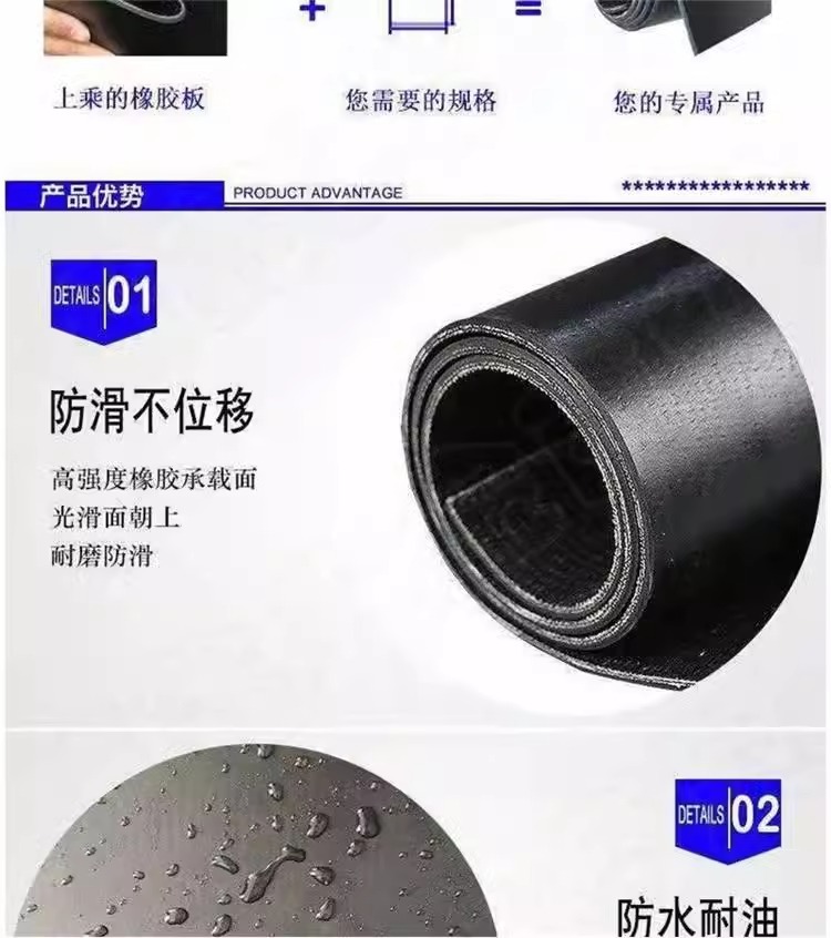 Bread Truck Floor Mat, Wear-resistant and Thickeneded Waterproof Truck Compartment Rubber Mat, Rear Bucket Car Mat, Rubber Mat