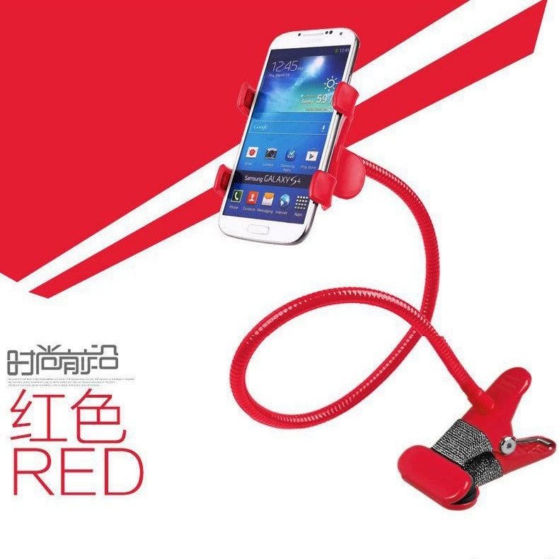 Ленивый Кронштейн для мобильного телефона Настольный прикроватный металлический резьбовой анкер для шланга Live Learning Bracket Factory