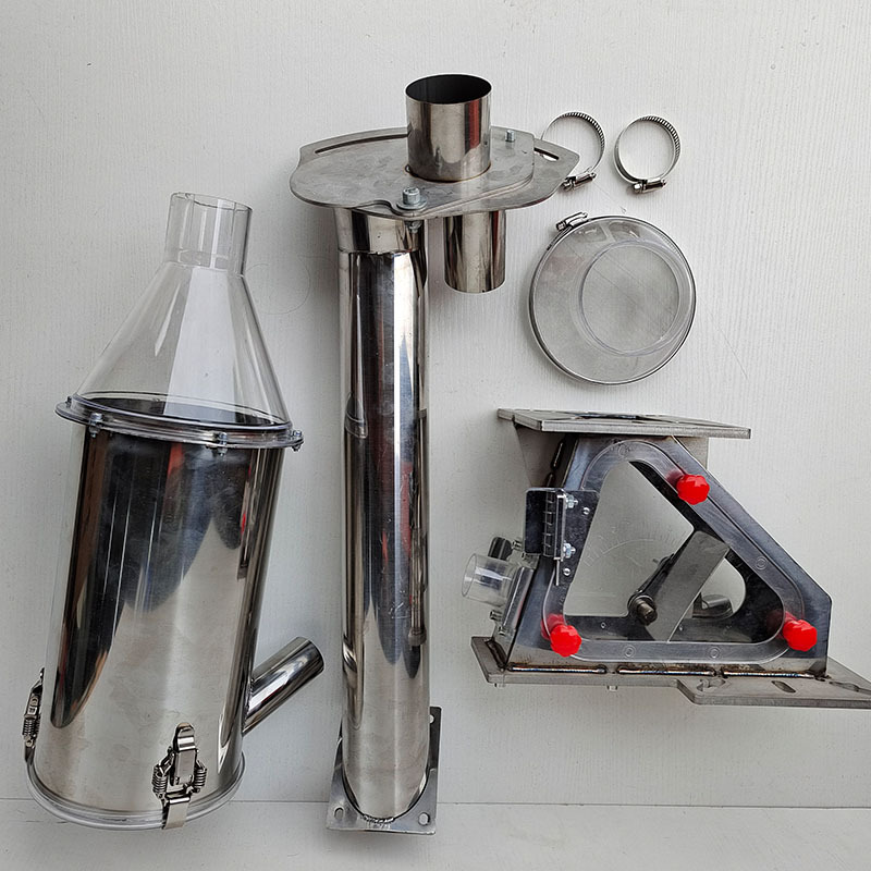 塑料机边粉碎机回收系统 打料机机边回收器 慢速碎料机回收器配件