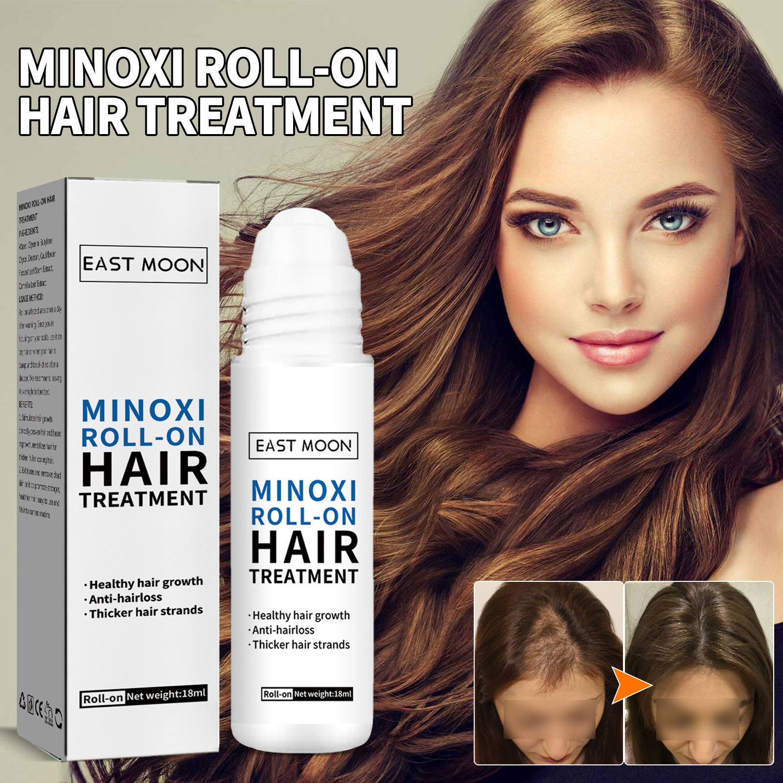Ball East Moon Hair Dense Oil Idrata, protegge, rinforza, solidifica i capelli, ripara l'attaccatura dei capelli e fornisce_voghion.com