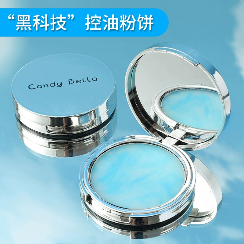 CandyBella Oil-Control Setting Powder Компактная, нежная и приятная для кожи, натуральный телесный макияж, стойкий и трехмерный.
