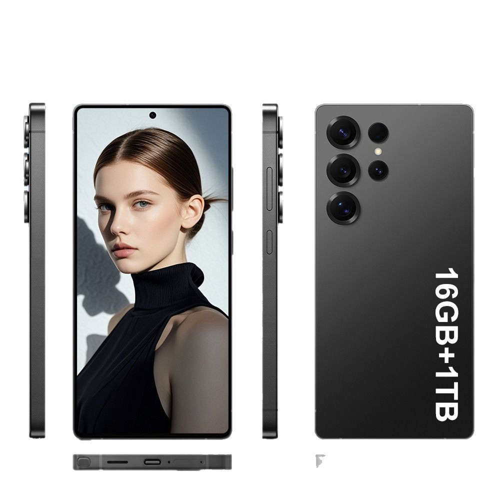 Teléfono inteligente transfronterizo S25Ultra nuevo original auténtico 7.3 pantalla grande Android 16 1T teléfono móvil fuente fábrica