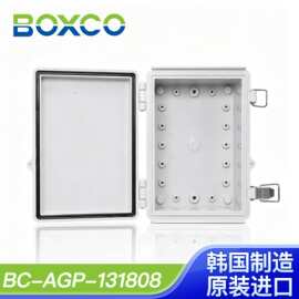 进口BOXCO透明防水塑料接线盒配电箱BC-ATCGP-131808阻燃CEUL认证
