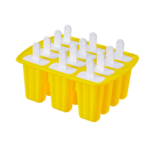 New Platinum Silicone Popsicle Mold Children's Cute DIY Ice Tray Cartoon Popsicle Mold Ice Cream Mold Ice Tray