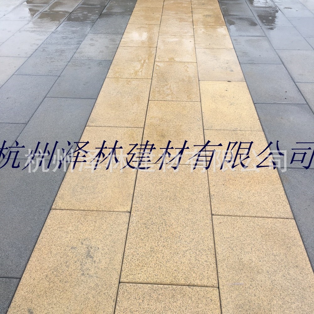 PC砖仿黄金麻仿石人造石混凝土砖600*300*50预制混凝土水泥砖耐候