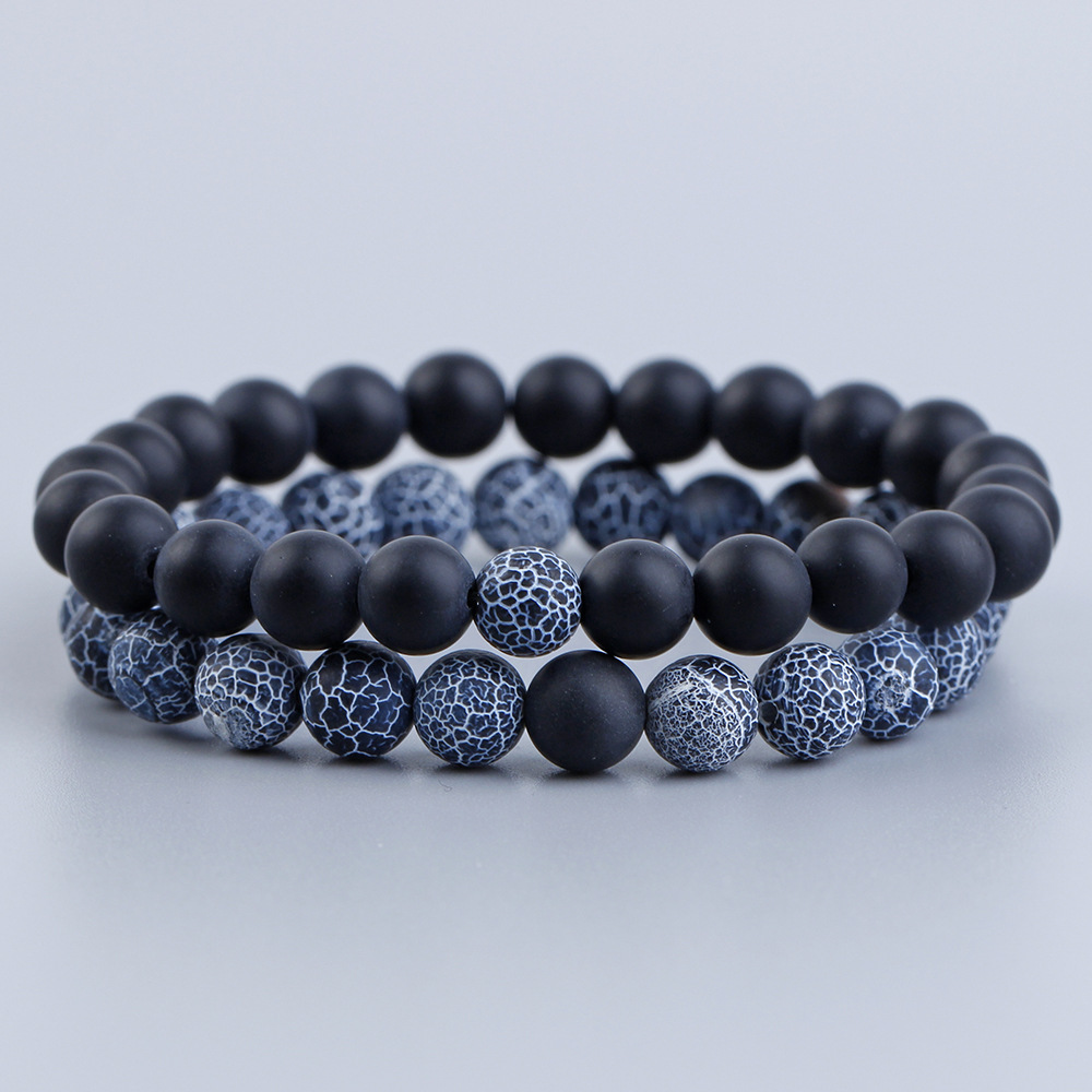 Travel Occasion Ethnic Style Geometric Stone Beaded Couple Bracelets