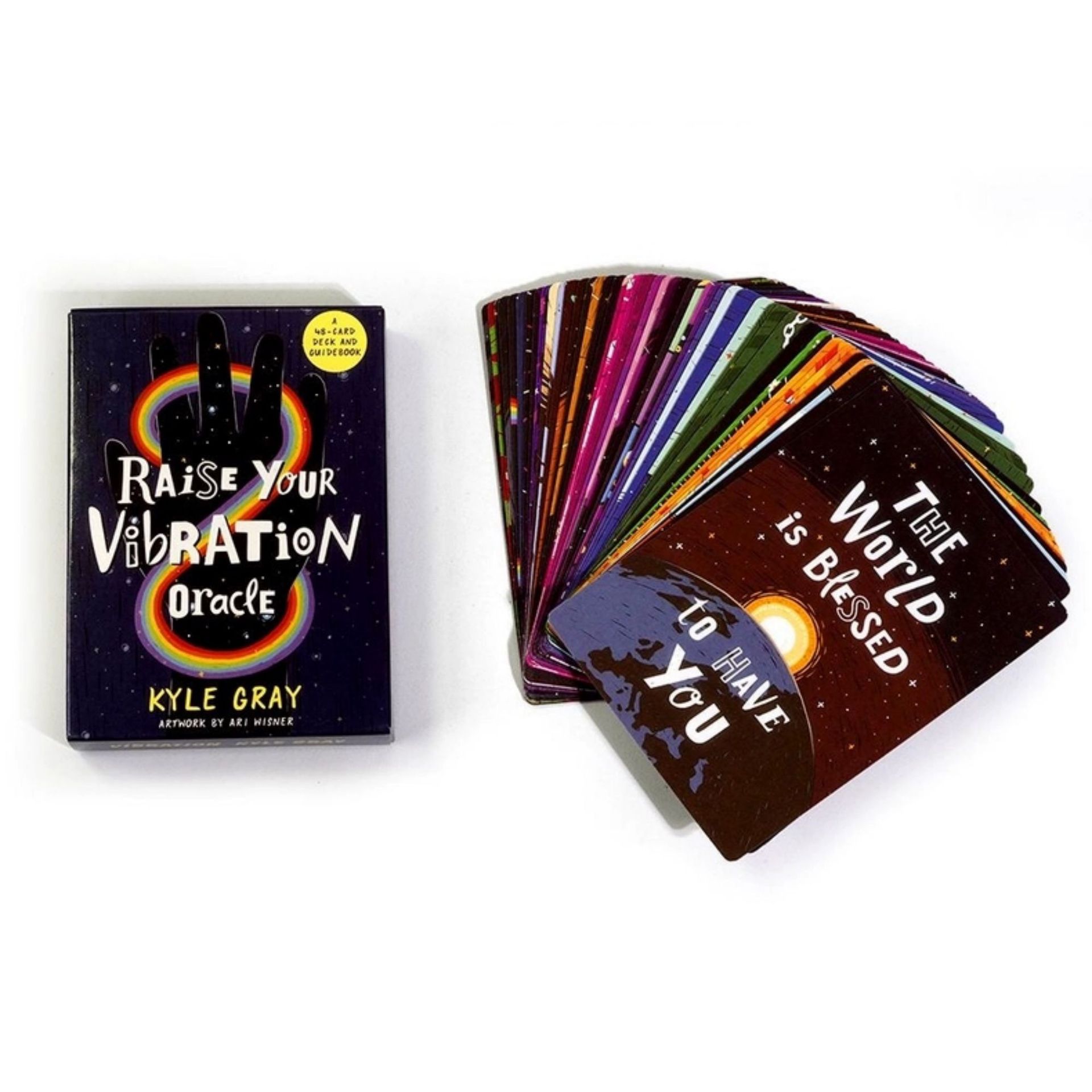 Raise Your Vibration Oracle Cards Oracle Deck For Party Games_voghion.com
