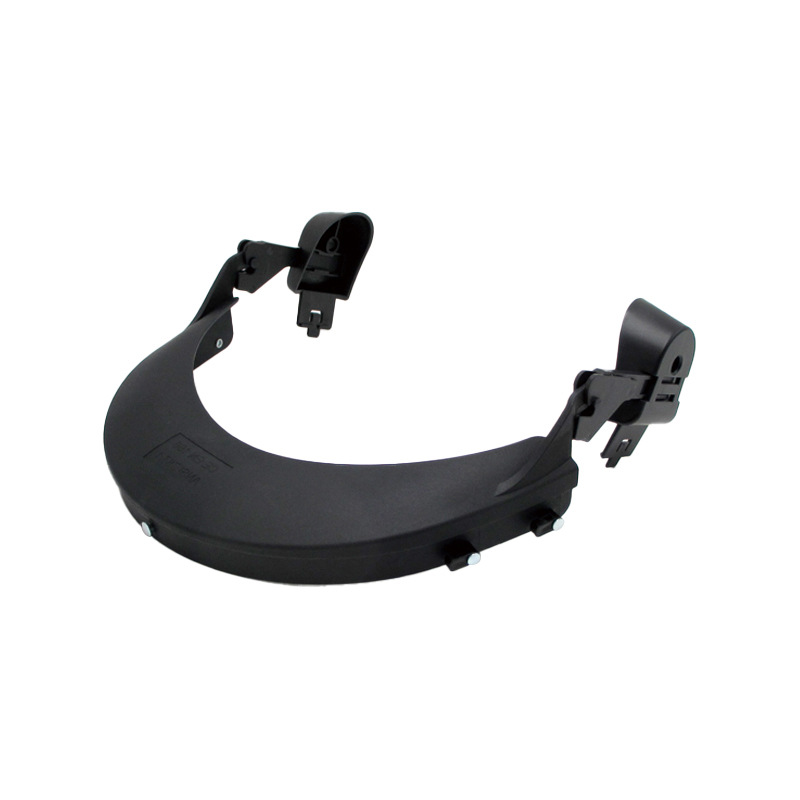 Casco de seguridad con protector facial adicional, soporte de aluminio, protector facial antisalpicaduras, protector facial con bordes metálicos de aluminio. image 18