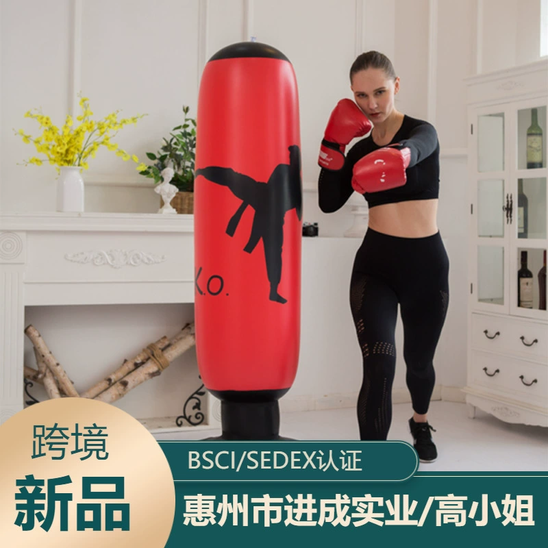 Оптовая Продажа с фабрики надувная боксерская Колонка фитнес ударная Колонка взрослый стакан Боевая Колонка вентиляционная игрушка из ПВХ мешок с песком
