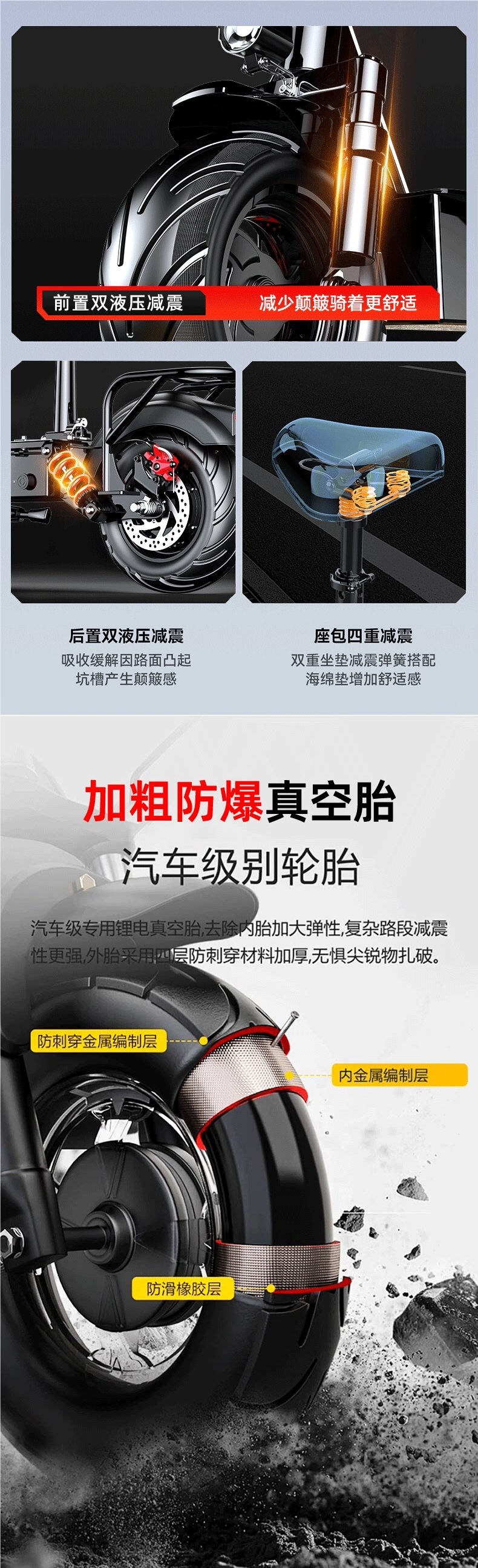 Electric scooter for adults, foldable electric vehicle, lightweight and portable, suitable for both men and women, lithium battery powered, small size