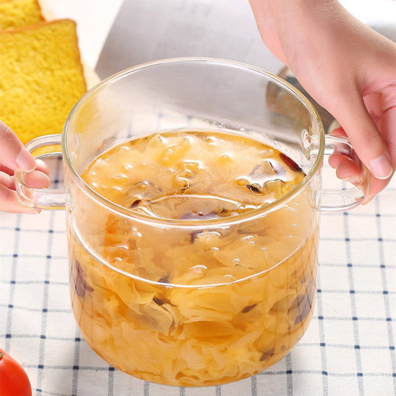 Glass Soup Pot, Glass Pot for Home Kitchenware, Baby Food Pot, Soup and Stew Pot, Noodle Cooking Pot, Milk Pot, High Borosilicate Glass Pot Glass Soup Pot, Glass Pot for Home Kitchenware, Baby Food Pot, Soup and Stew Pot, Noodle Cooking Pot, Milk Pot, High Borosilicate Glass Pot