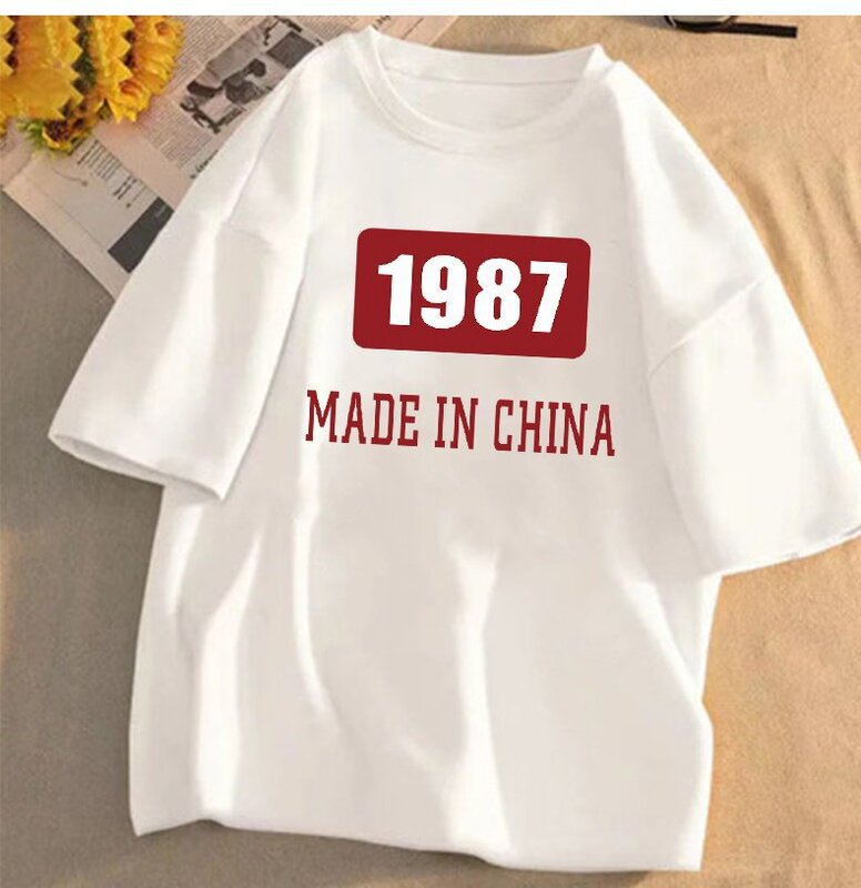 Hong Kong style half sleeve bear trendy short sleeve t-shirt women's loose Korean style ins trendy oversize Harajuku style high street top