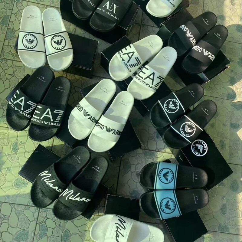 Spring and Summer Velcro Slippers Lakers James Kobe Men's Versatile Trendy Brand Sandals