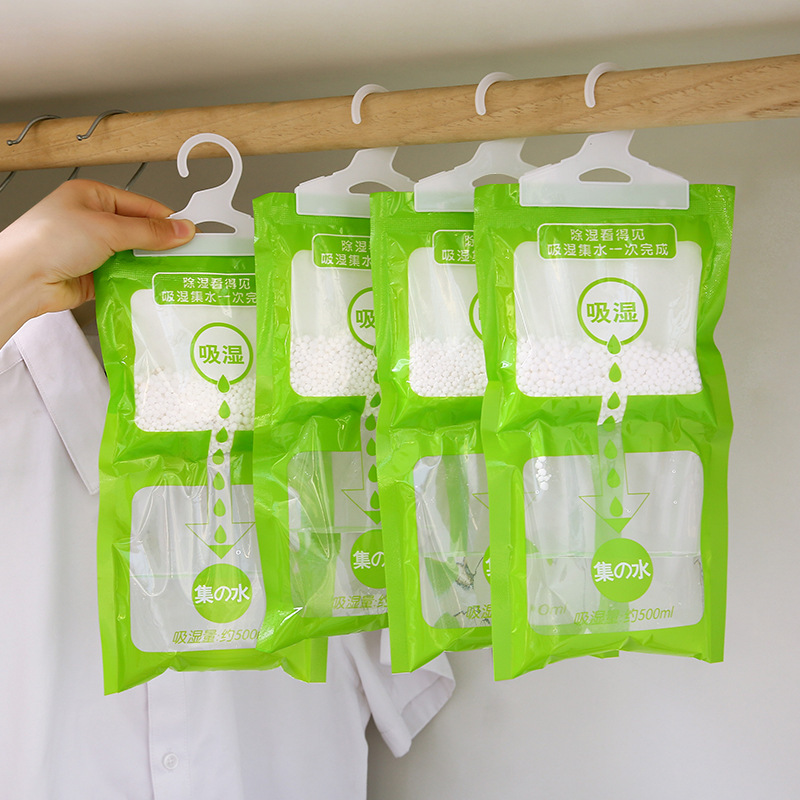 household Hanging type wardrobe Desiccant Room Moisture-proof Antifungal Desiccant Wardrobe Dehumidifier bag Wholesale of moisture absorption bags