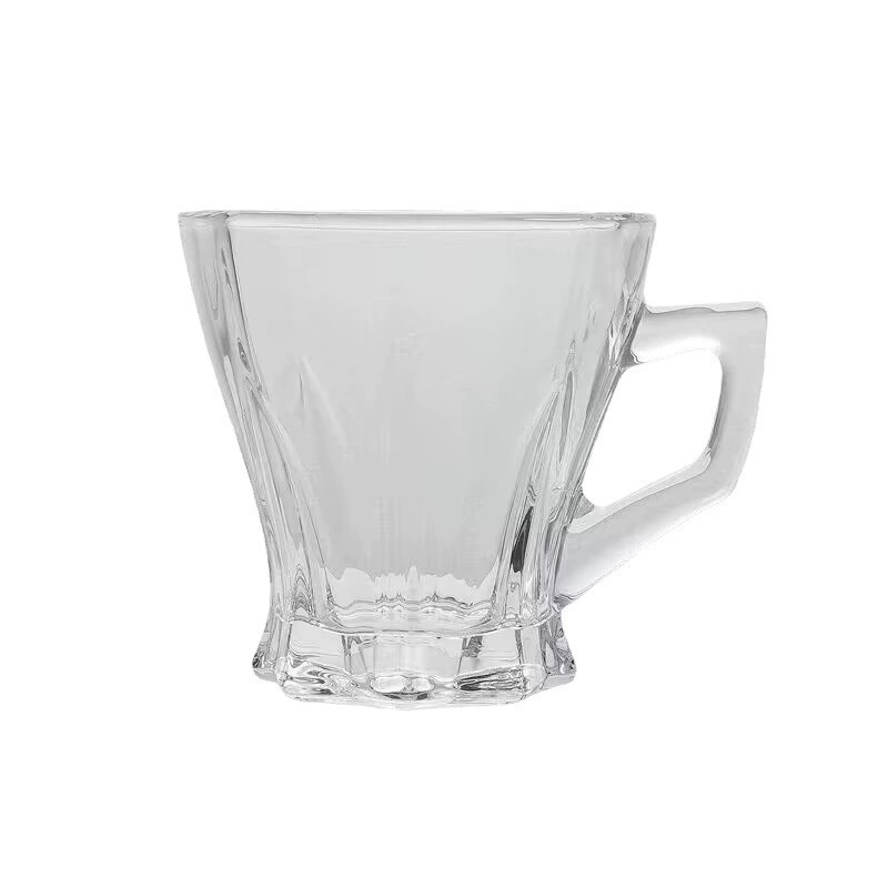 靖宇 Glass capacious tea cup, wineglass, flavored tea, increased thickness